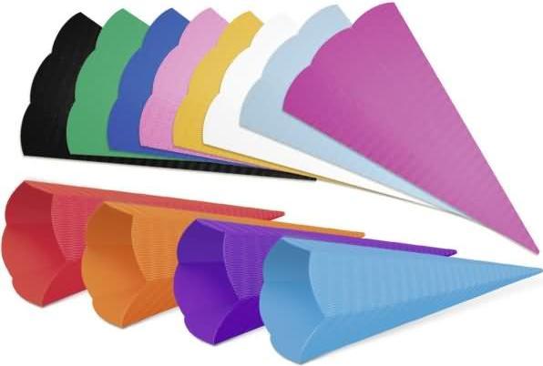 Produktbild Ursus 3D-Schultüten 68cm VE=5 Stück grün