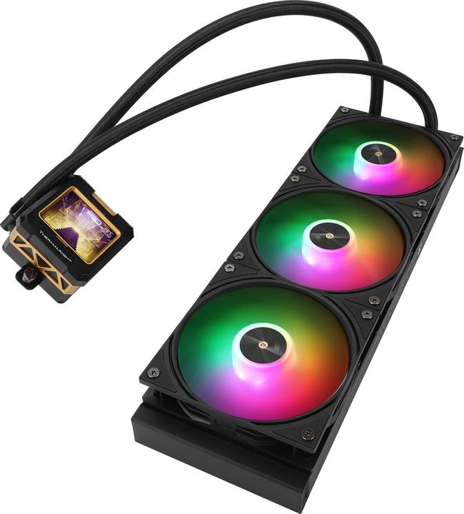 Produktbild Thermalright Frozen Warframe 360 Black ARGB - AIO, 360mm, LCD