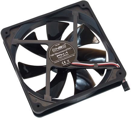 Actual product image Noiseblocker BlackSilentPro-Series PK3 (140 mm, 1 x)