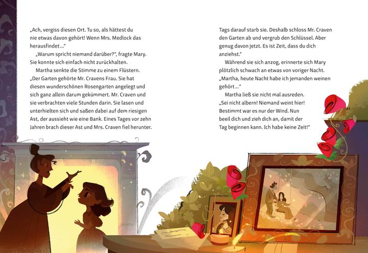 Immagine prodotto Der geheime Garten (Illustrierte Kinderbuchklassiker) (Tedesco, Sabine Werner, I bambini della Stella Bianca, Domenico Russo, 2024)