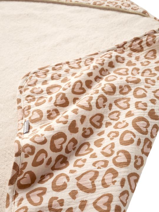 Image du produit Vertbaudet Cape de bain bébé LOVELY LEO en mousseline de soie
