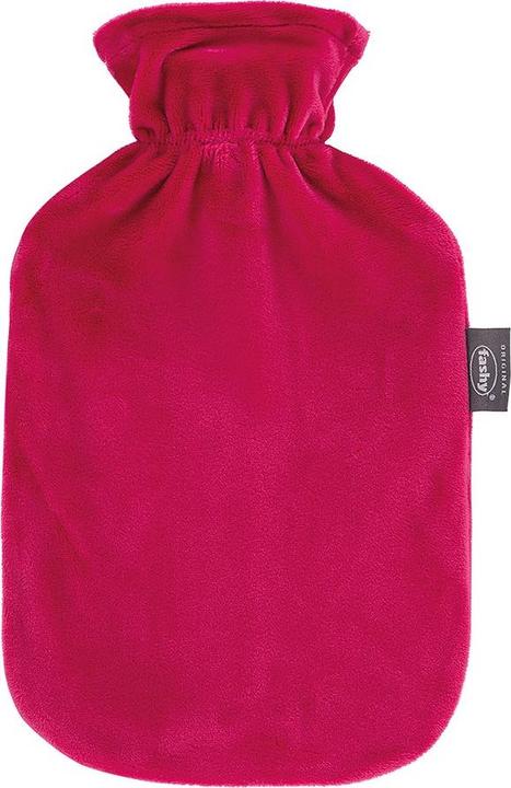 Produktbild Fashy Wärmflasche 2l Flauschbezug magenta (2 l)