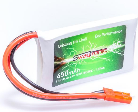 Immagine prodotto Swaytronic Custodia morbida LiPo Walkera Molex (3.70 V, 450 mAh)