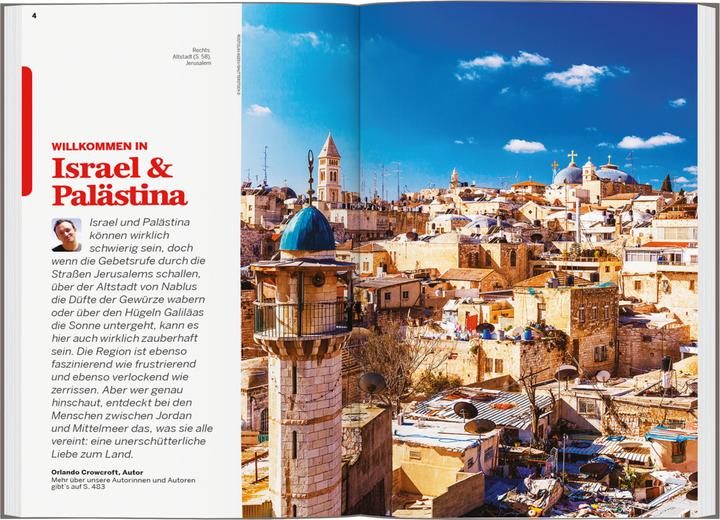 Immagine prodotto Reiseführer Israel & Palästina (Tedesco, Jenny Walker, 2023)