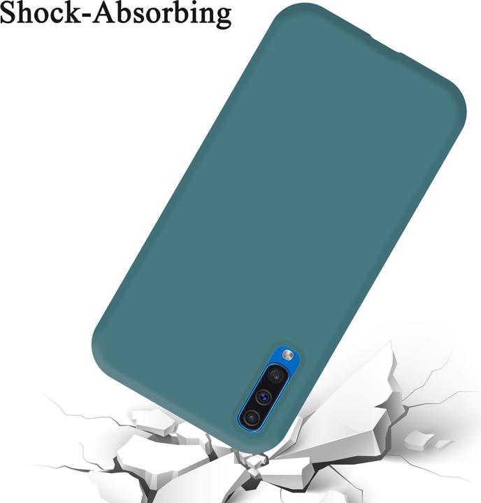 Productafbeelding Cadorabo TPU Liquid Silicone Case Cover (Samsung Galaxy A50, TCL A30)