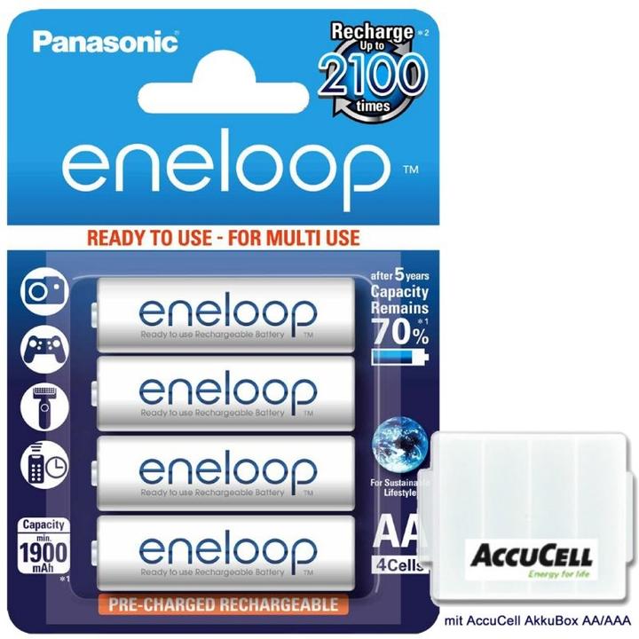 Immagine prodotto Panasonic Eneloop (4 pz., AA, 2000 mAh)