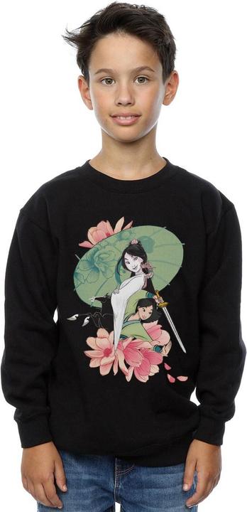 Immagine prodotto Disney Mulan Magnolia Collage Felpa Ragazzi (140, 146)