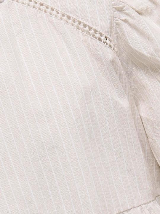 Produktbild Only Normal geschnitten Rundhals Puffärmel Kurzes Kleid Kleid (146)
