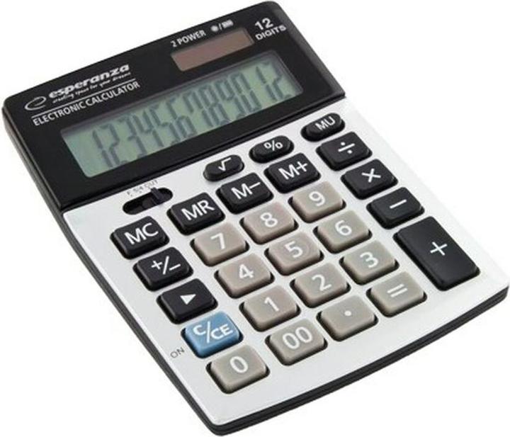 Esperanza ECL102 Desktop calculator Simple calculator (Rechargeable battery)