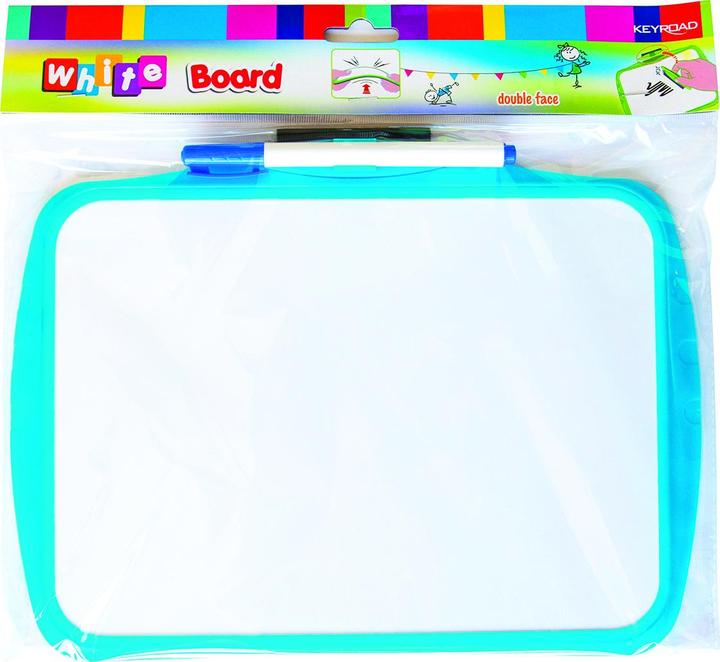 Keyroad Tableau effaçable à sec pour enfants, avec marqueur, 25 x 18 cm, mélange de couleurs