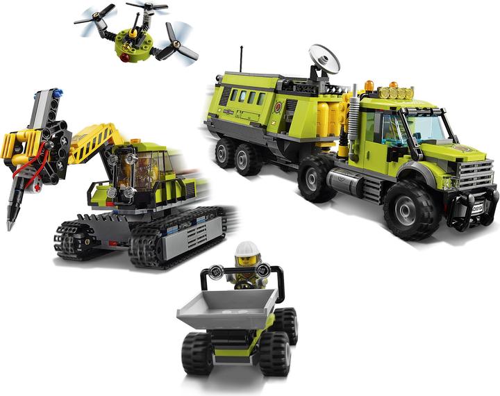 Image du produit LEGO City La base d'exploration du volcan (60124, LEGO City)