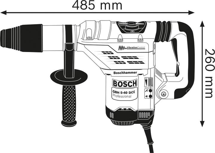 Actual product image Bosch Professional Hammer drill (Electrical connection)