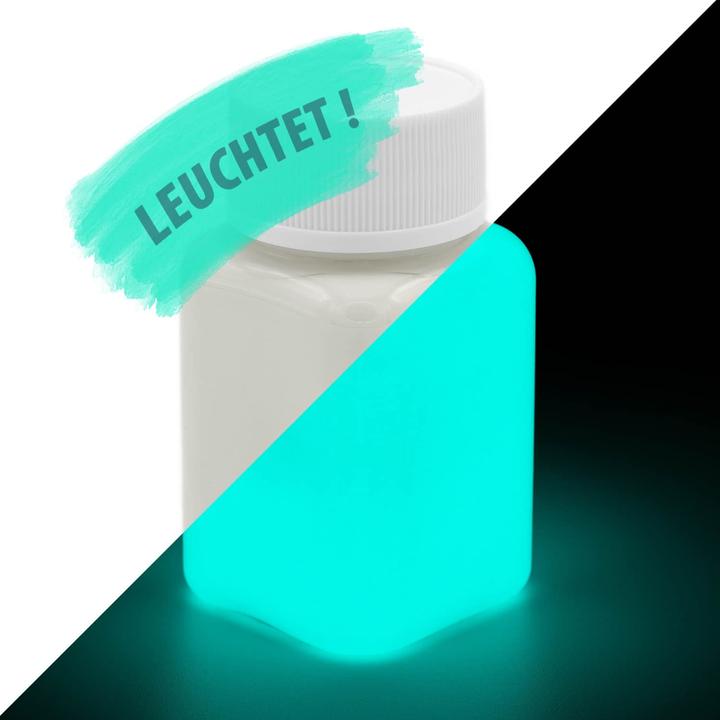 Actual product image Lumentics Luminous paint (Green blue, 100 ml)