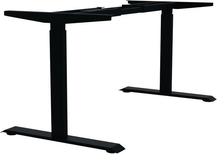 Actual product image BMB Stand-up seat Table frame black RAL 9017 Height 695-1145 mm
