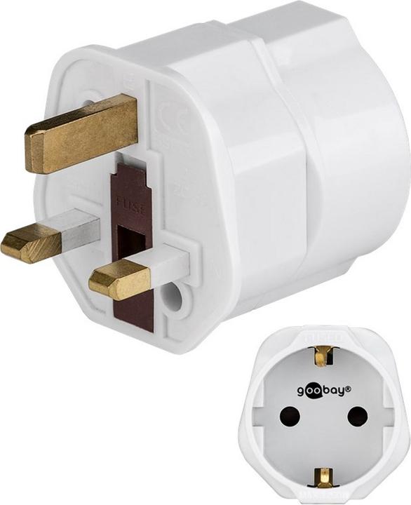 Image du produit Goobay Adaptateur secteur, blanc