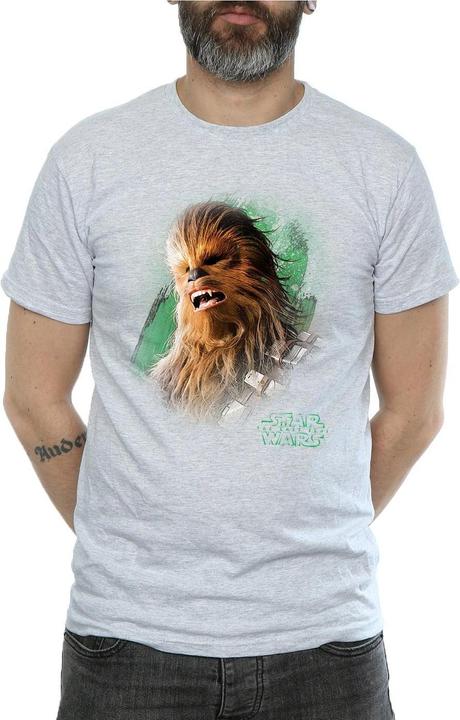 Image du produit Star Wars - T-shirt THE LAST JEDI CHEWBACCA BRUSHED - Homme (S)