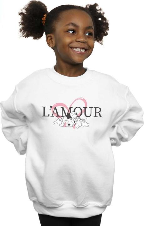 Produktbild Disney 101 Dalmatians L'Amour Sweatshirt Mädchen (140, 146)