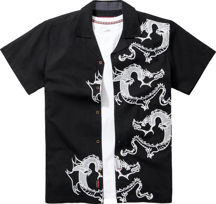Immagine prodotto Joe Browns Embroidered Dragon Short Sleeve Shirt (XL)
