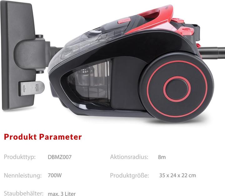 Produktbild Deuba Staubsauger