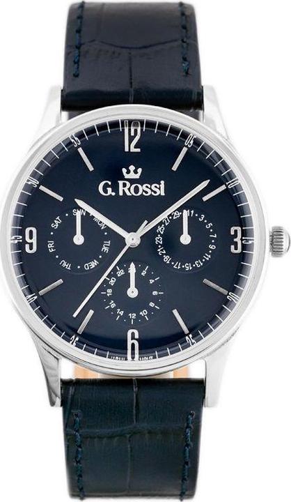 Gino Rossi watch 10737A-6F1 (zg258e) blue (42 mm)