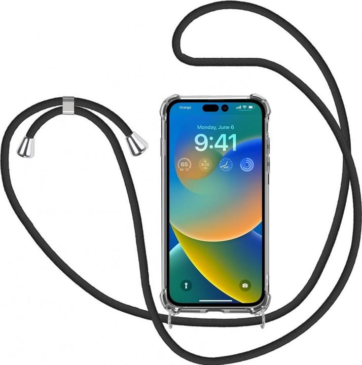 Actual product image Screenguard Apple iPhone 14 Pro Max Loopster Necklace Case