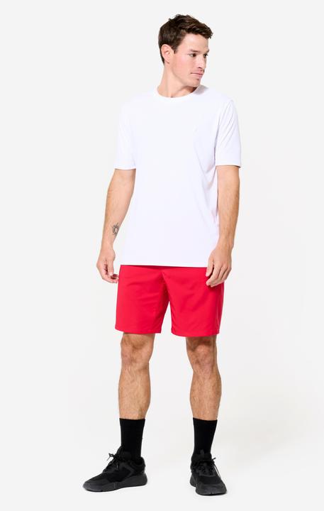 Produktbild Domyos Shorts Herren atmungsaktiv Reissverschlusstaschen - rot (S)