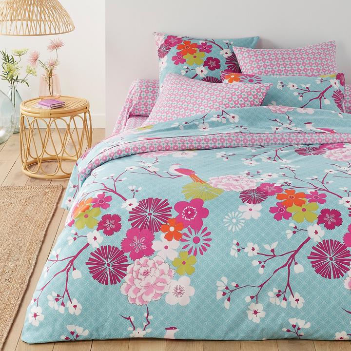 Actual product image La Redoute Interieurs Miss China Bleu (90 x 190 cm)