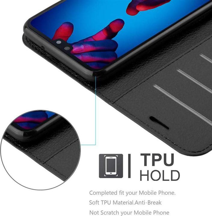 Produktbild Cadorabo Book mit Standfunktion Cover (Huawei P20)