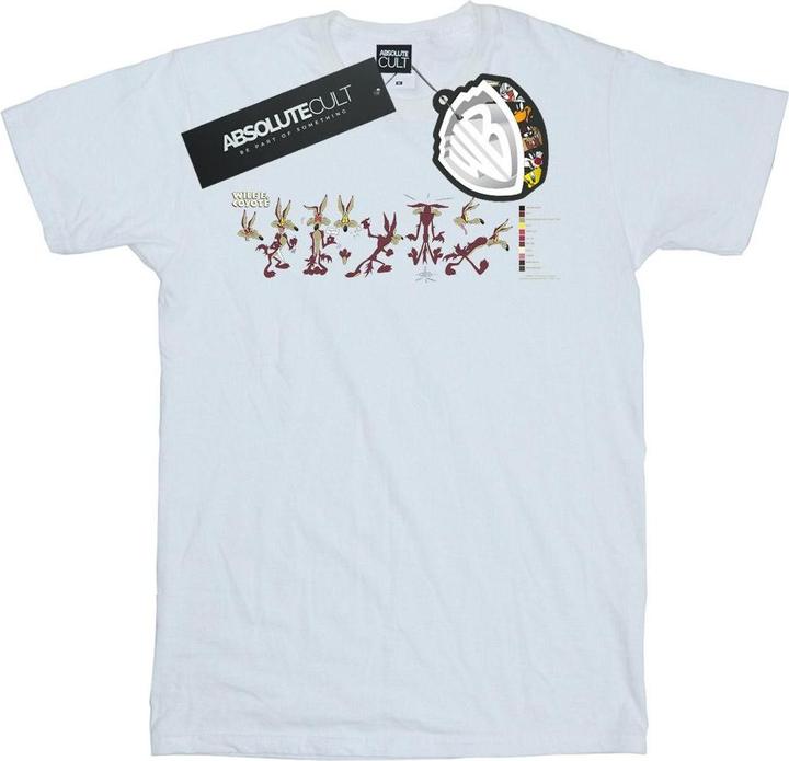 Looney Tunes Wile E Coyote Colour Code TShirt (M)