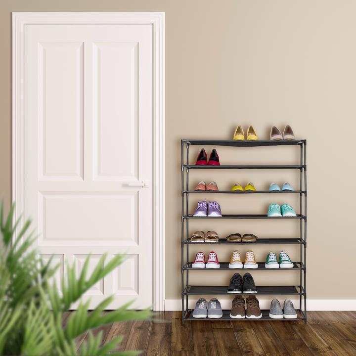 Actual product image Relaxdays Shoe rack (83 x 28 x 124 cm)