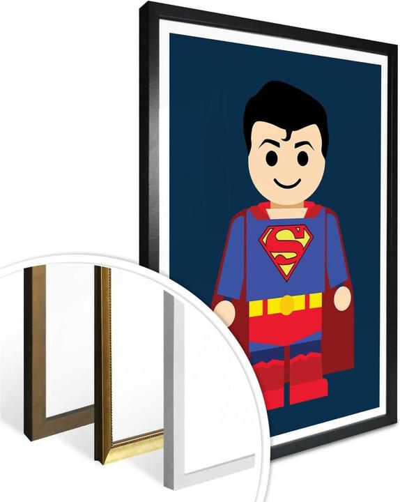 Produktbild Trenddeko Superman Spielzeug (30 x 40 cm)