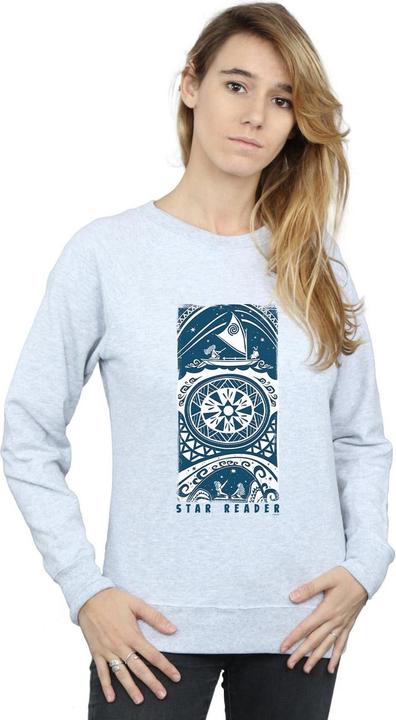 Actual product image Disney Womens/Ladies Moana Star Reader Sweatshirt (XL)