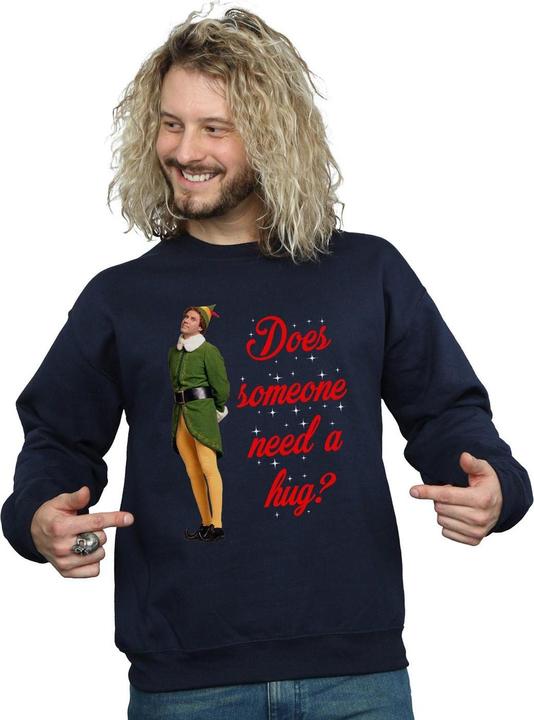 Actual product image Elf Mens Hug Buddy Sweatshirt (M)
