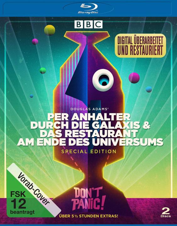 Actual product image Leonine The Hitchhiker's Guide to the Galaxy + The Restaurant at the End of the Universe - BR (Blu-ray, 2018)
