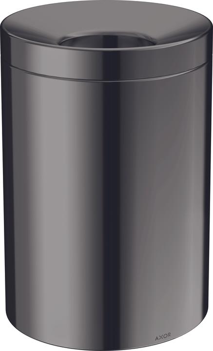 Axor Abfalleimer Universal Circular polished black chrome (5 l)