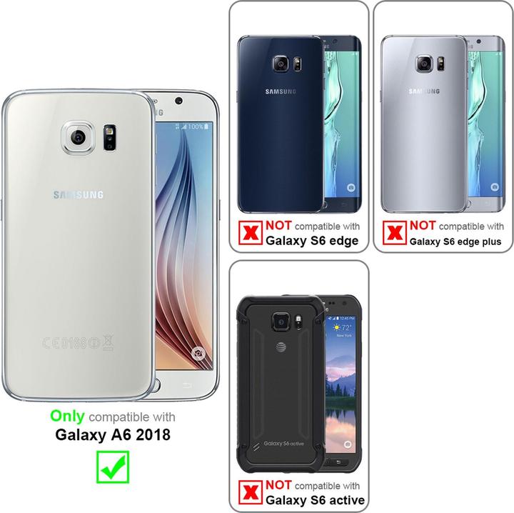Productafbeelding Cadorabo Boek met 3 kaartsleuven Omslag (Samsung Galaxy S6)