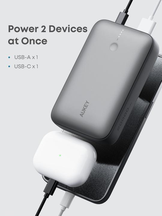 Actual product image Aukey Spark Mini (20000 mAh, 20 W, 74 Wh)