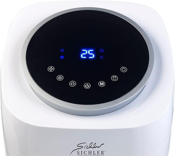 Actual product image Sichler 3in1 air cooler, humidifier & ionizer, touch buttons, timer, 65W (20 m²)