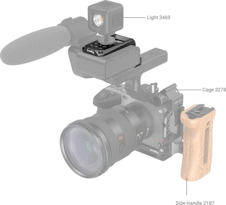 Actual product image SmallRig Top Plate for Sony FX3 XLR Unit MD3990