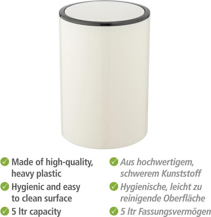 Produktbild Wenko Schwingdeckeleimer Inca 5l (5 l)