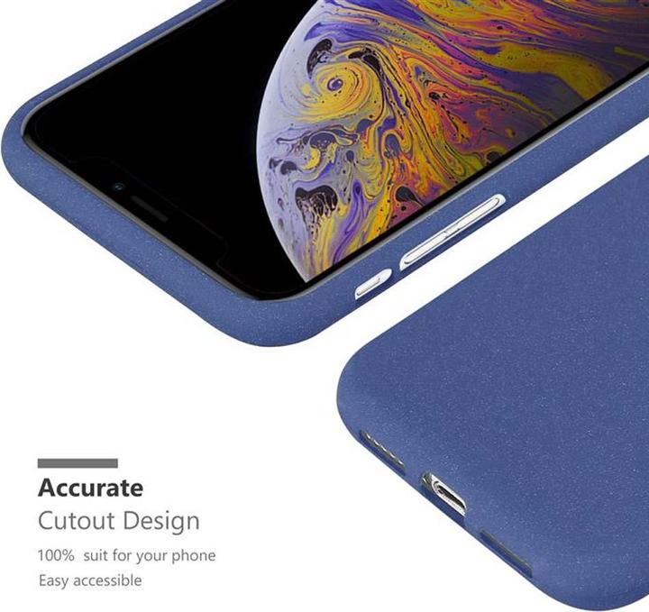 Actual product image Cadorabo TPU Frosted Cover (Apple iPhone XS Max)
