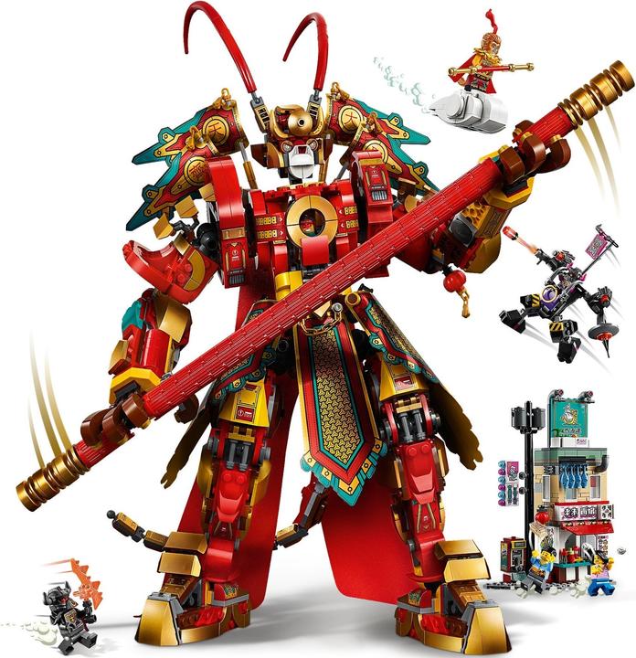 Produktbild LEGO Monkey King Mech (80012, LEGO Monkie Kid, LEGO Seltene Sets)