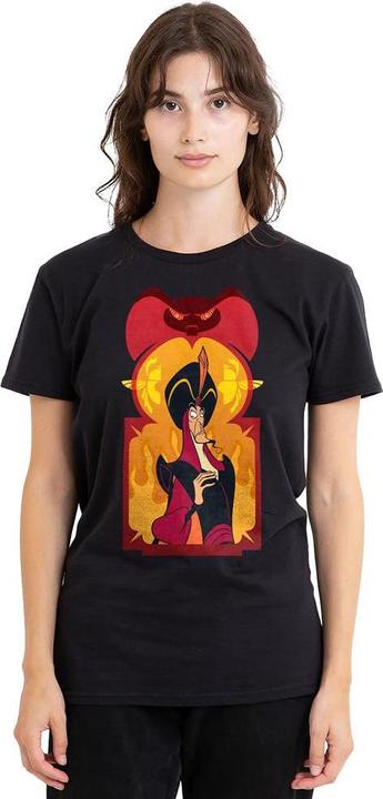 Actual product image Aladdin Unisex Adult The Evil Sorcerer Jafar T-Shirt (XL)