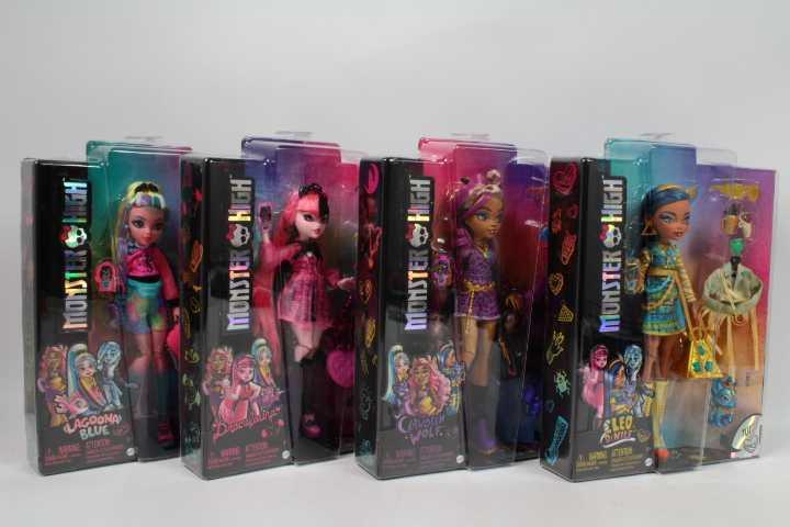 Actual product image Monster High Clawdeen Wolf Doll With Pet And Accessories