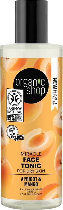 Produktbild Organic Shop Miracle Face Tonic für trockene Haut Aprikose und Mango 150ml (Tonic, 150 ml)
