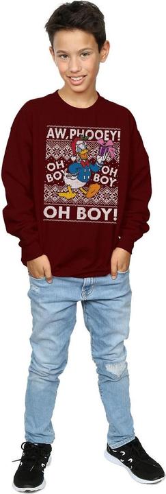 Immagine prodotto Disney Donald Duck Christmas Fair Isle Felpa Ragazzi (128)