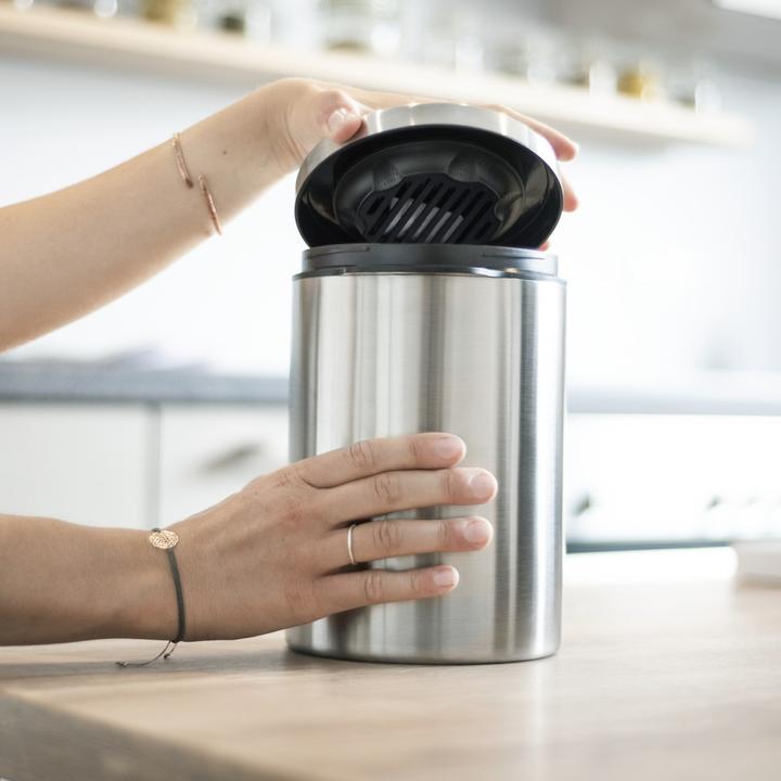 Immagine prodotto Xavax barattolo per caffè/tè Barattolo in acciaio inox per 1 kg di caffè in grani (1 l)