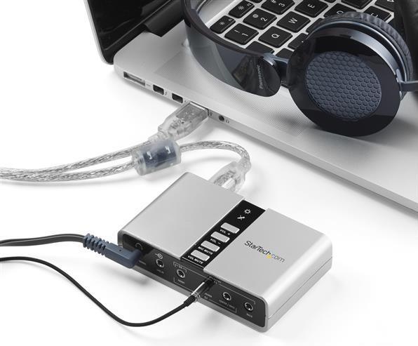 Image du produit StarTech Carte son USB 7.1 canaux (USB 2.0)