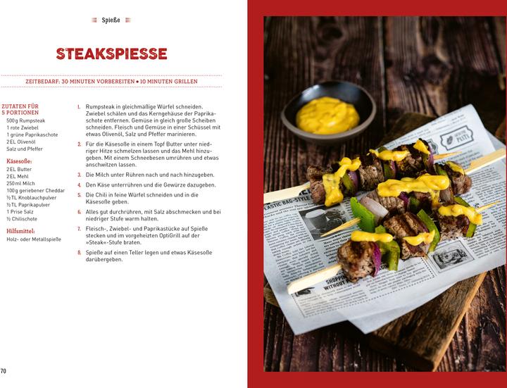 Immagine prodotto Rezepte für den Optigrill (Tedesco, Michael Gerhardy, 2022)