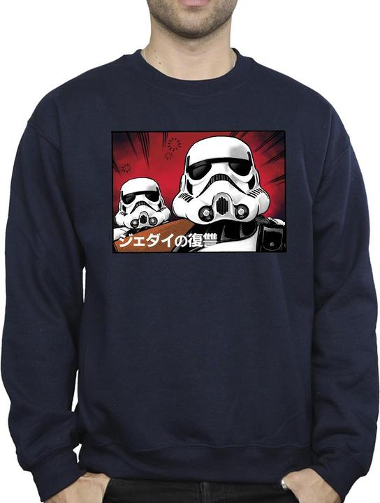 Immagine prodotto Star Wars Stormtrooper Japanese Felpa Uomo (XXL)